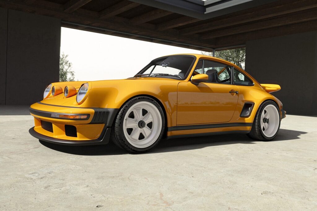 La Porsche 911 Carrera Reimagined par Singer rend hommage à la version large de la 911 des années 80 - © Singer