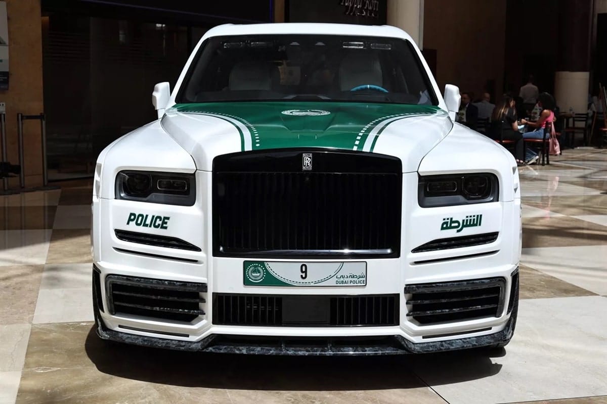 Rolls-Royce Cullinan police Dubaï - © Mansory
