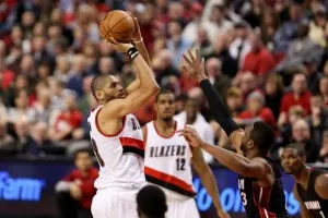 BASKET BALL : Portland Trail Blazers vs Miami Heat - NBA - 08/01/2015