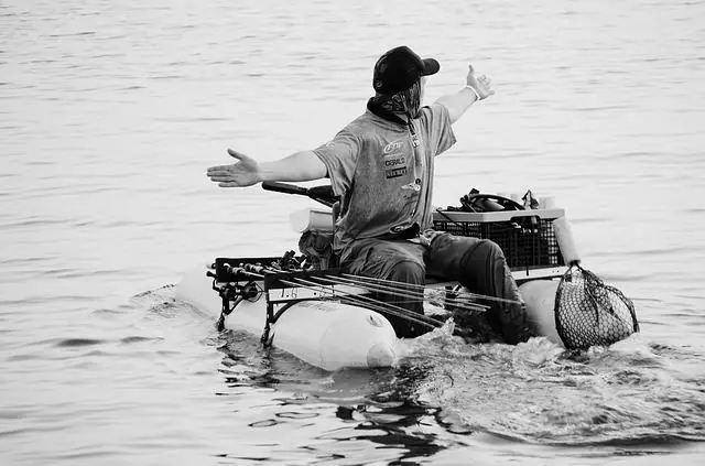 pecher en float tube