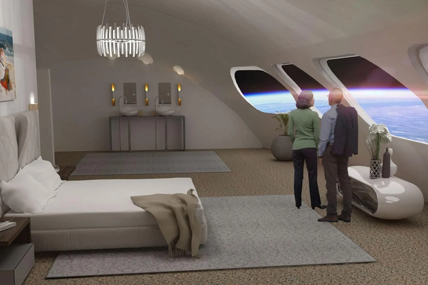 La première station spatiale commerciale au monde ressemblera à un hôtel de luxe à l'intérieur