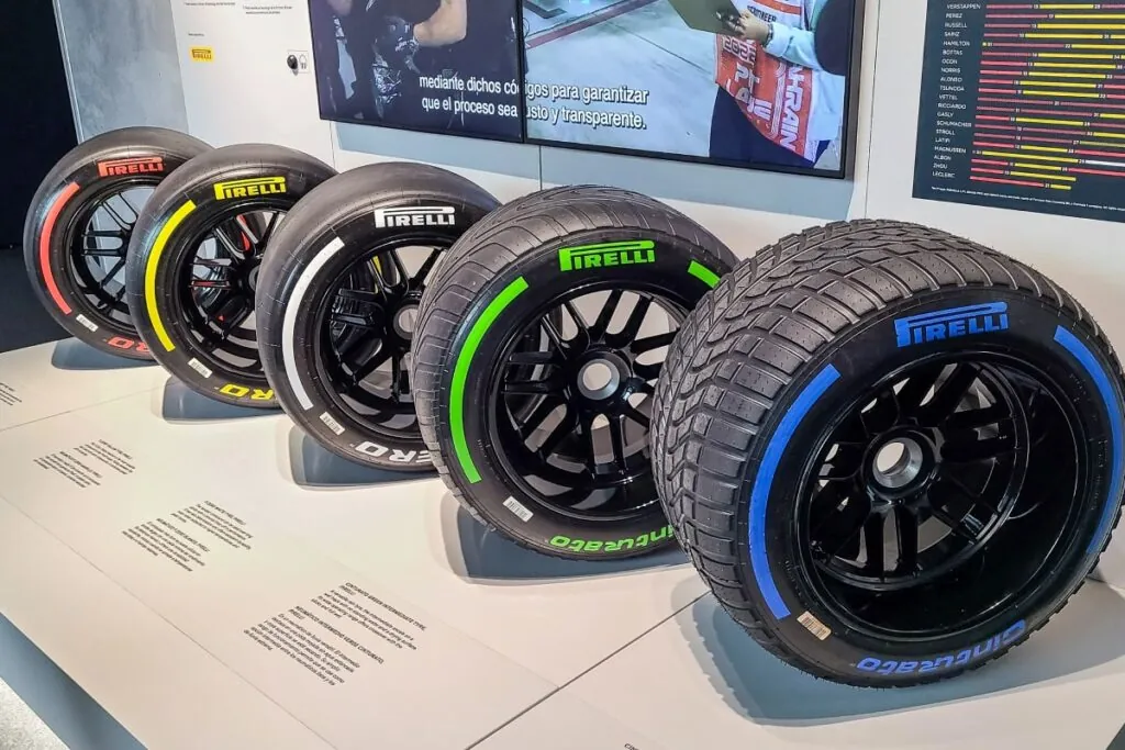 Gamme de pneus en Formule 1