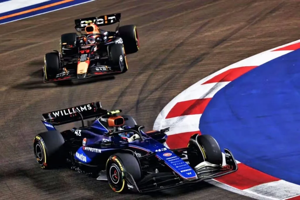 Max Verstappen & Alex Albon - © Williams Racing