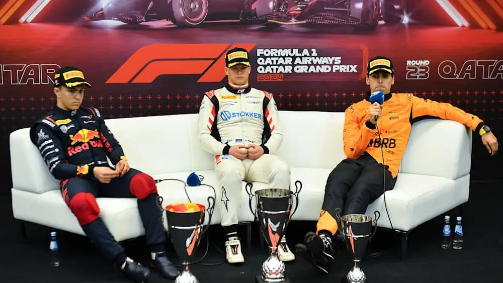 Conférence de Press post GP du Qatar F2- © FIA