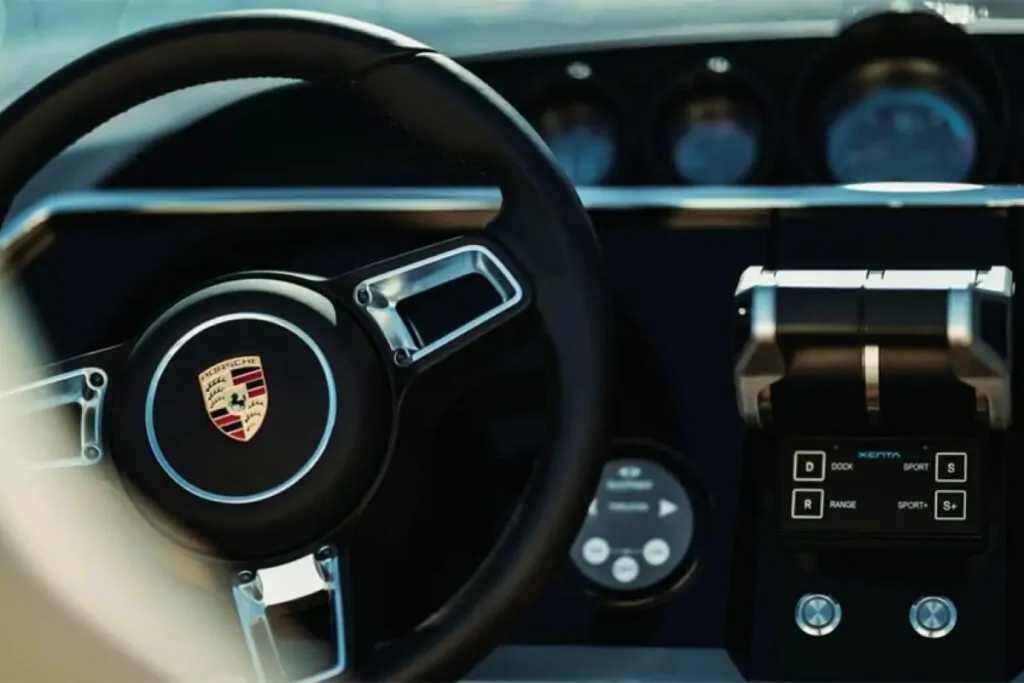Intérieur Frauscher x Porsche 850 Fantom - © Porsche