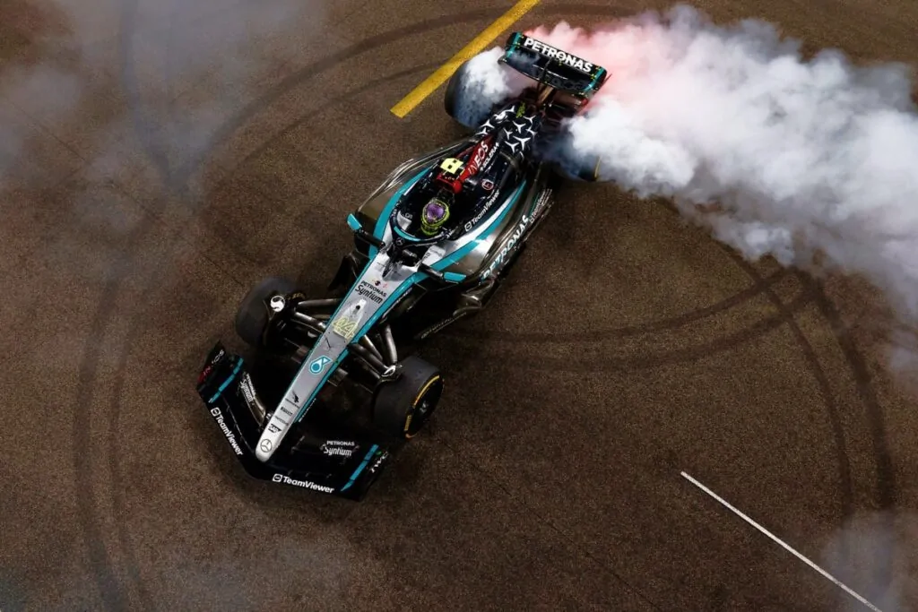 Lewis Hamilton Abu Dhabi 2024 - © LAT Images Mercedes archives