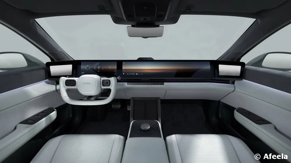 Sony et Honda positionnent l’Afeela 1 comme une berline premium - © Afeela