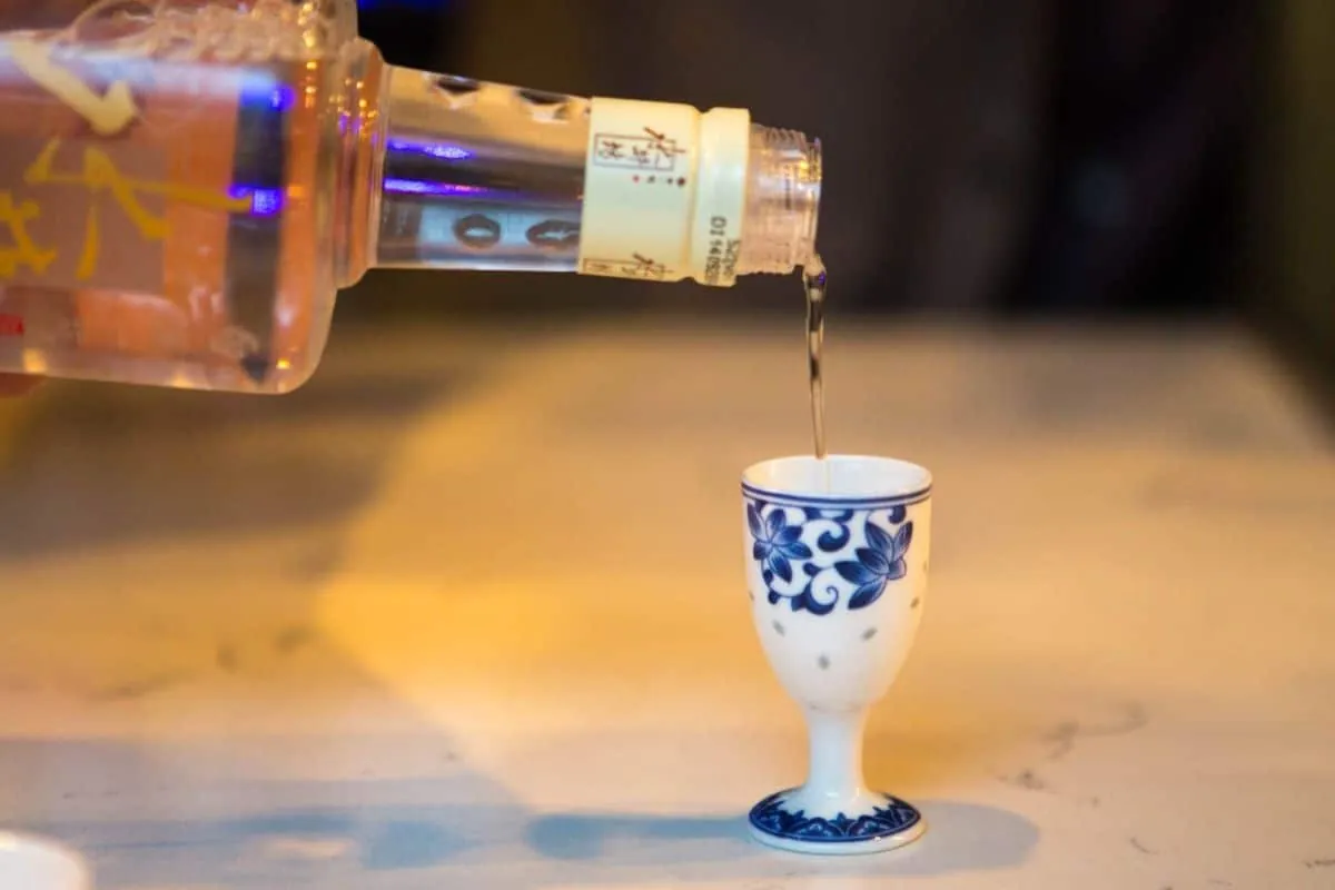 La Baiju est un alcool traditionnel chinois.