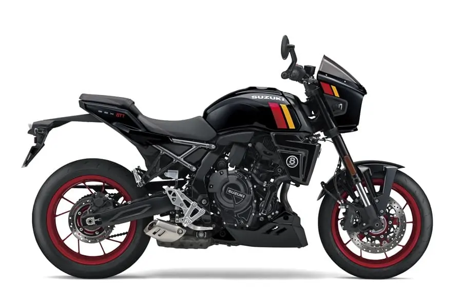 Suzuki dévoile les motos GSX-8TT et GSX-8T un style classique sublimé