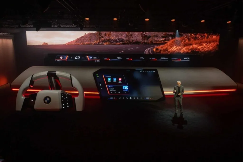 BMW dévoile le Panoramic Vision au CES 2025 - © BMW