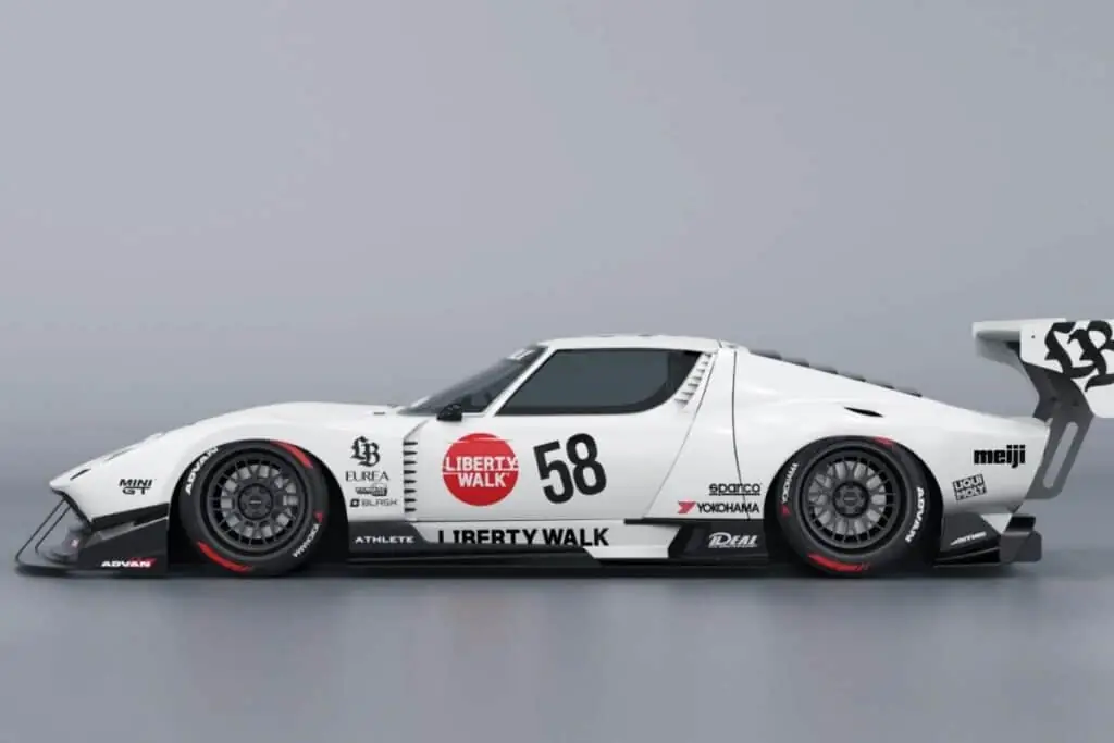 LB-Silhouette WORKS GT Lamborghini Miura - © Liberty Walk