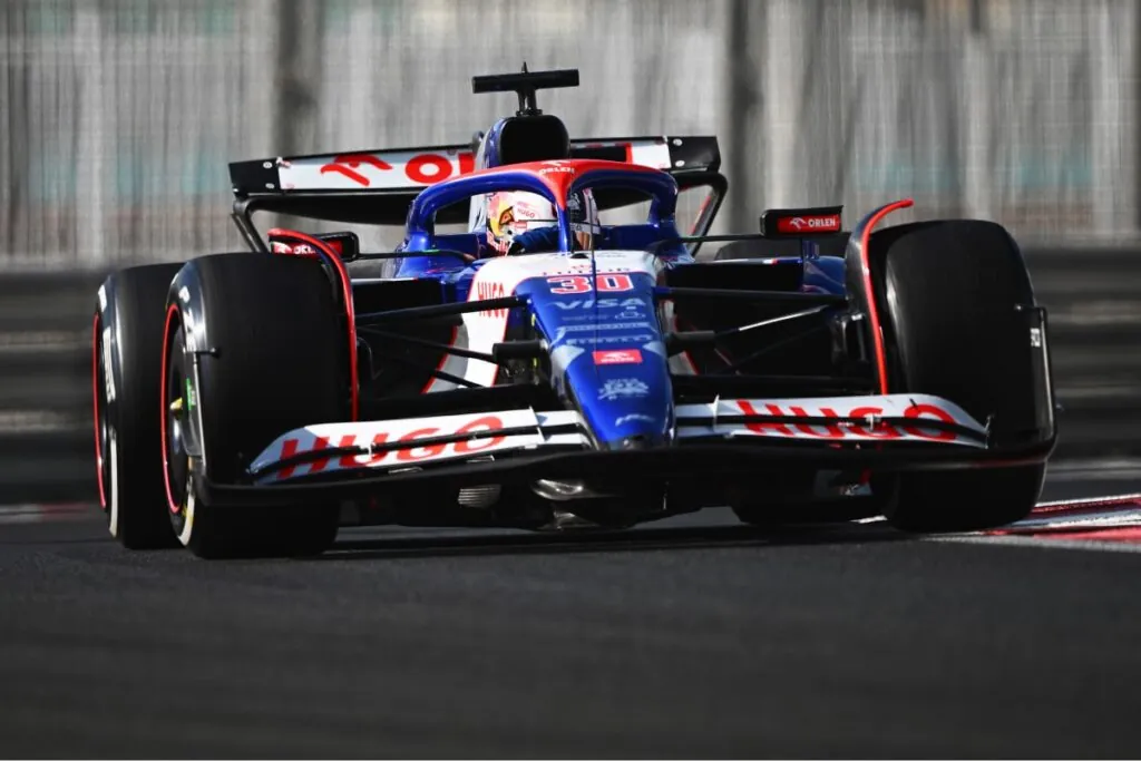 Au Grand Prix des États-Unis, Lawson a surpris par son style de pilotage agressif - © Red Bull Content pool