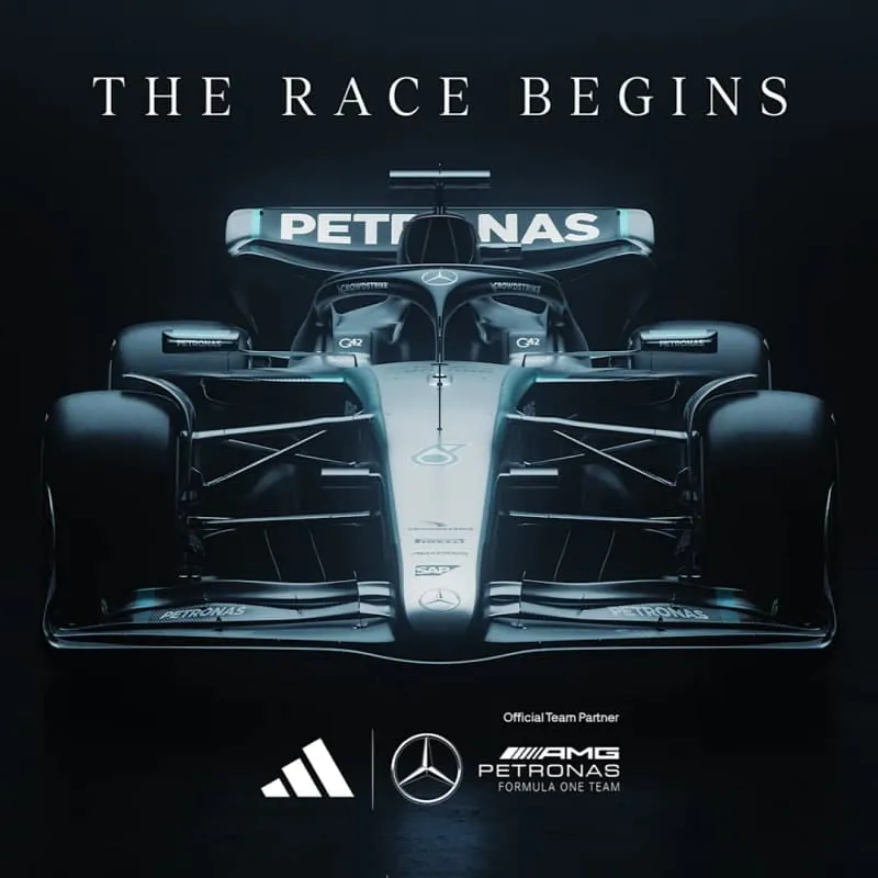 Mercedes et Adidas annoncent leur partenariat en F1 pour 2025 - © Mercedes AMG