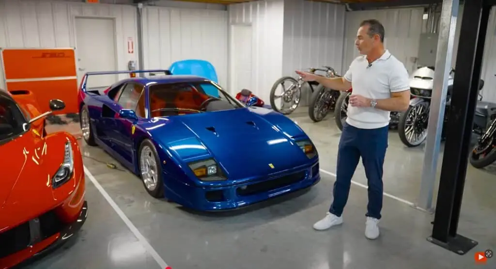 Sa Ferrari F40 Bleue - © The Gentleman's Garage