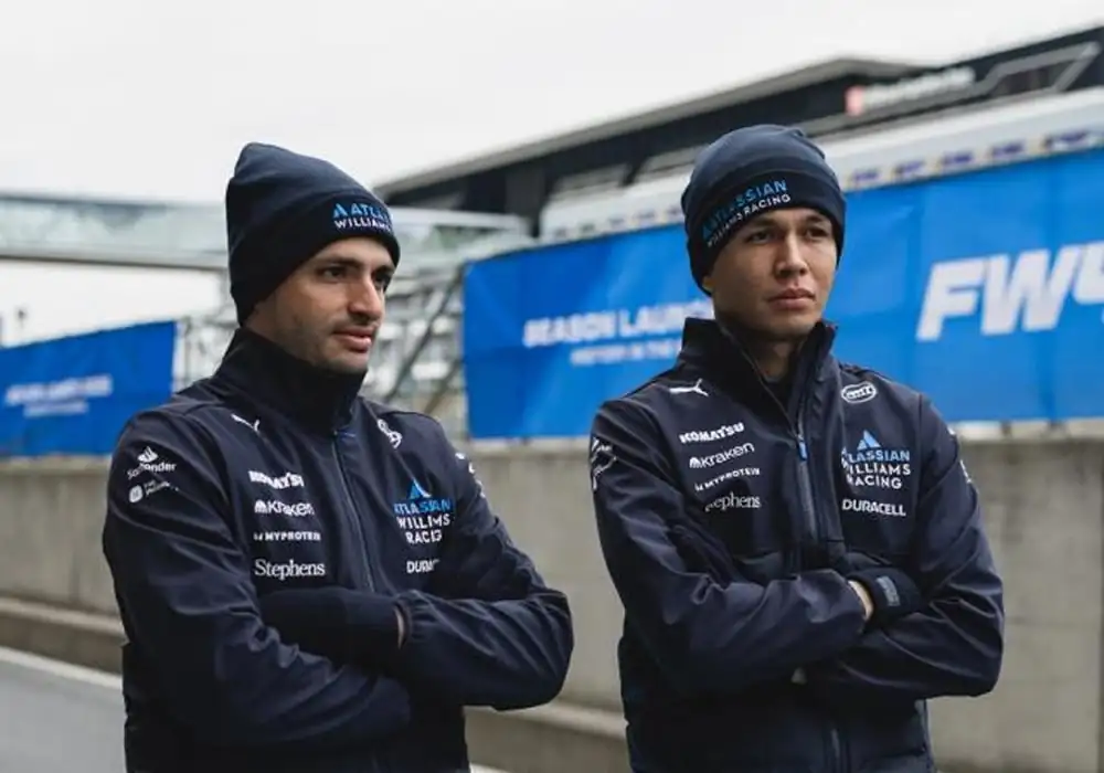 Sainz & Albon - © Williams Racing