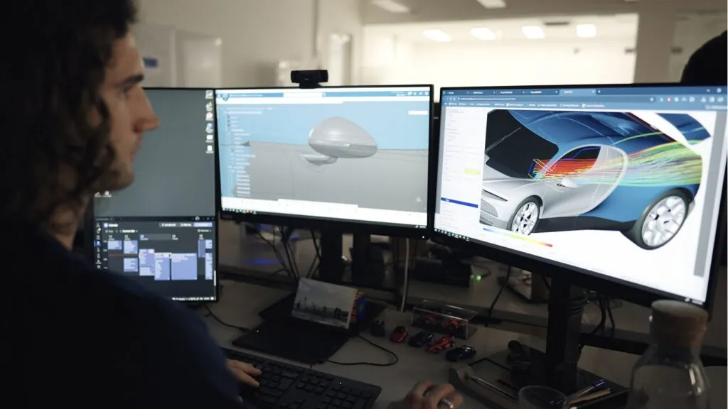 Pour y parvenir, les ingénieurs de Bugatti ont utilisé des simulations avancées de dynamique des fluides (CFD) - © Bugatti