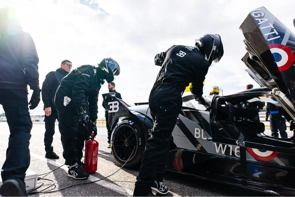 Pas question de battre des records, l’idée était de repousser ses propres limites sans compromettre la sécurité - © Bugatti