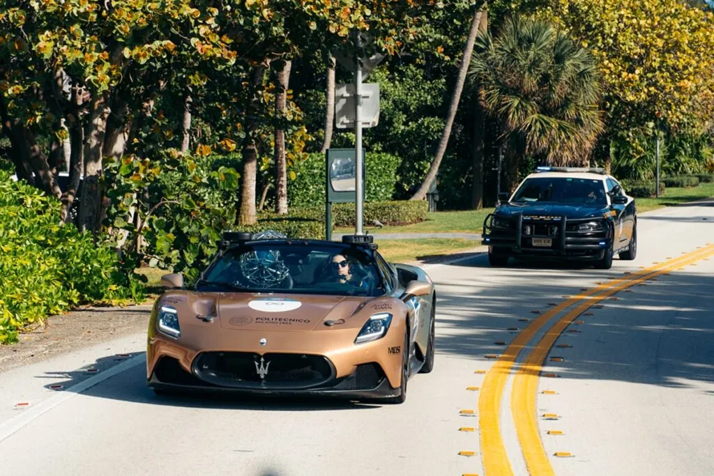 Record mondial de vitesse en conduite autonome Maserati MC20 - © Maserati