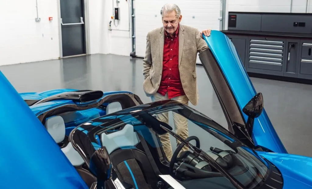 Gordon Murray et la T33 Spider - © Gordon Murray Automotive