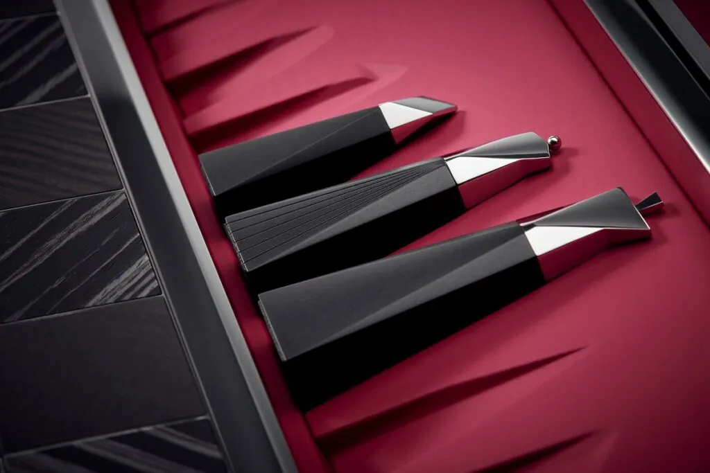 Les pièces, bien que sculpturales, sont entièrement fonctionnelles et pensées pour offrir une expérience de jeu fluide et agréable - © Rolls-Royce