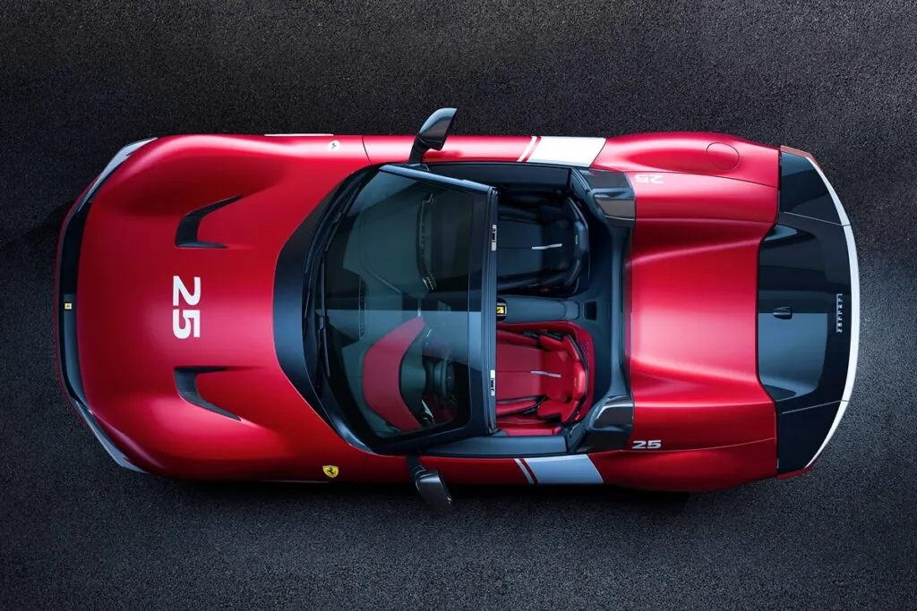 Livrée Rosso Racing 2025 12 Cilindri - © Ferrari