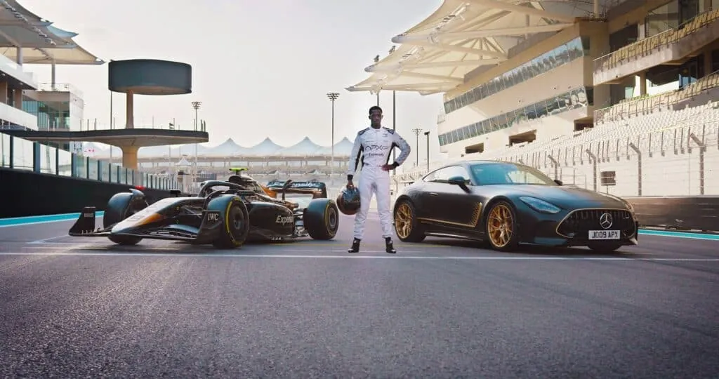 Elle tire son inspiration du film à venir, F1, qui met en vedette Brad Pitt dans le rôle d’un pilote de Formule 1 - © Mercedes-Benz