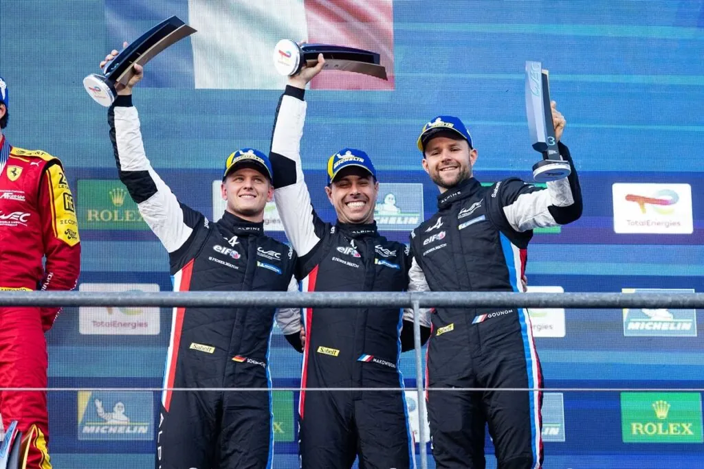 Podium aux 6h de Spa 2025- © Alpine Endurance Team